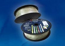 Светодиодная лента 220В Uniel ULS-2835-60LED/m-10mm-IP67-220V-8W/m-50M-DW 6500К картинка 